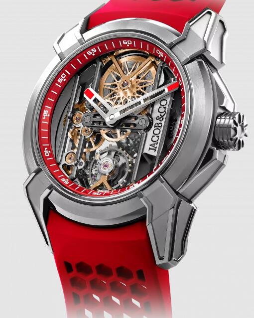 Jacob & Co. EPIC X TITANIUM RED Watch Replica EX110.20.AA.AE.ABRUA Jacob and Co Watch Price